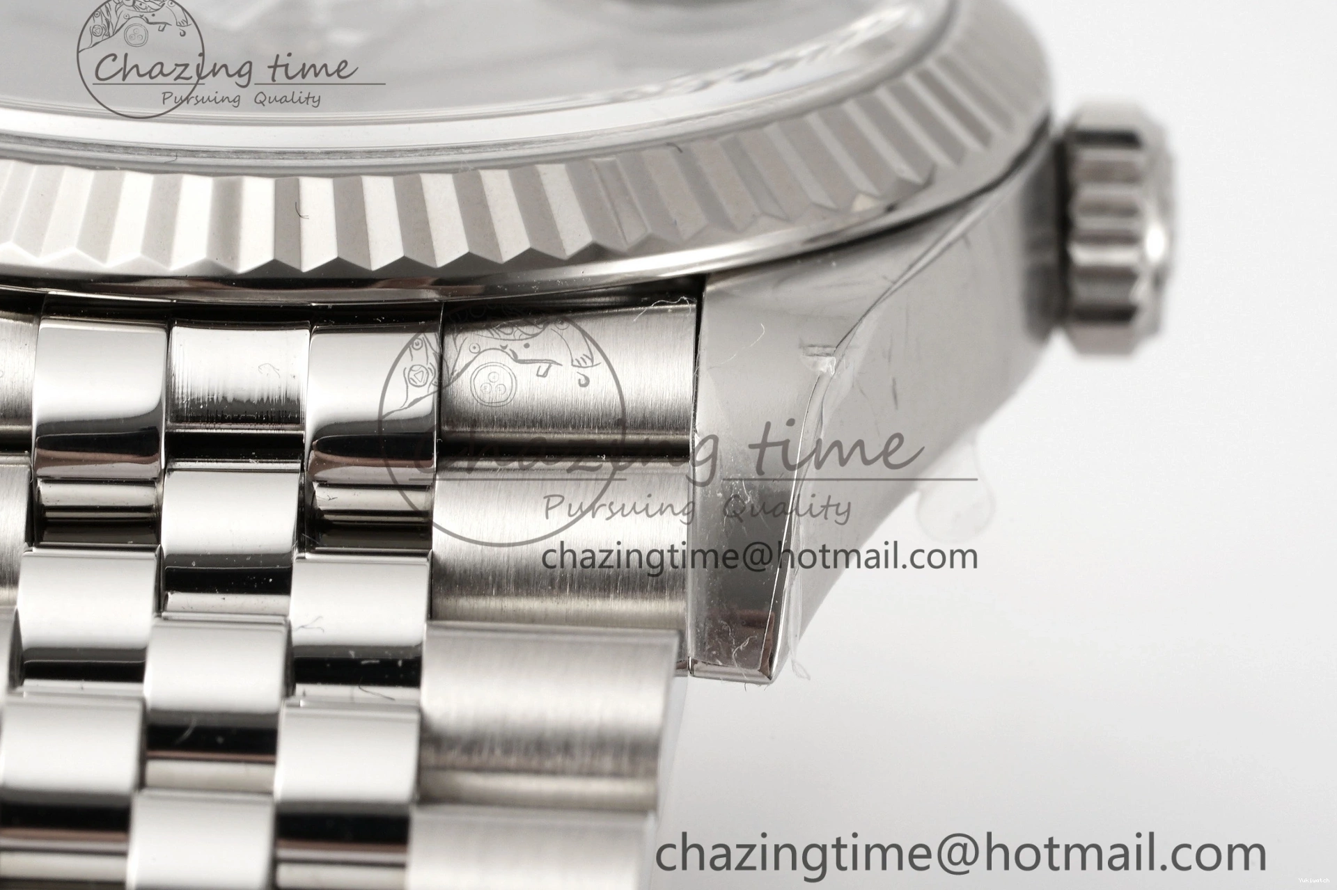 Bracelet Gray Edition 904L Green Roman Best Dial VR3235 Steel 126234 1:1 on DateJust Jubilee 36 Markers Clean 0506